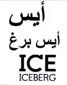 BERG أيس أيس برغ trademark logo