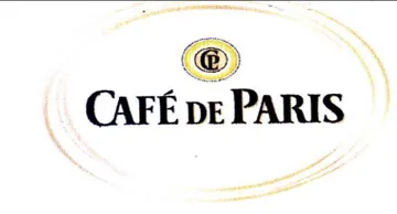CAFE pe PARIS trademark logo
