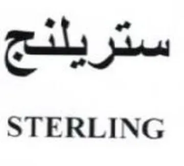 ra ails yin STERLING trademark logo