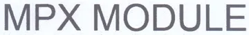 MPX MODULE trademark logo
