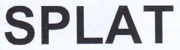SPLAT trademark logo