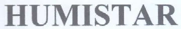 HUMISTAR trademark logo
