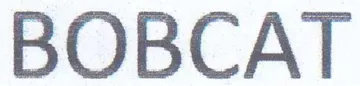 BOBCAT trademark logo