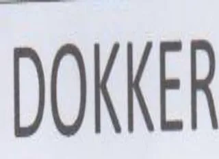 DOKKER trademark logo