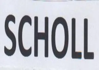 SCHOLL trademark logo