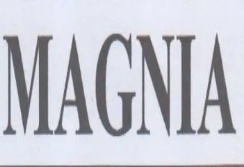 MAGNIA trademark logo