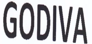 GODIVA trademark logo