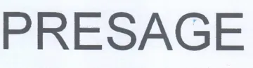 PRESAGE trademark logo
