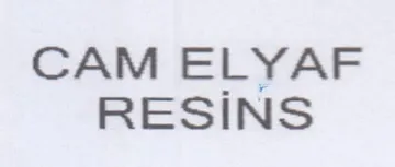 CAM ELYAF RESINS trademark logo