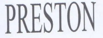 PRESTON trademark logo