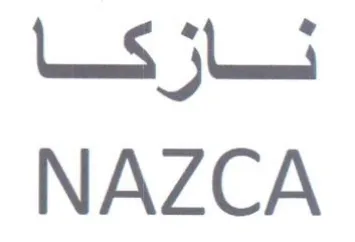 NAZCA نازكا trademark logo