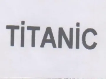 TITANIC trademark logo