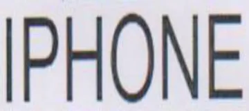IPHONE trademark logo