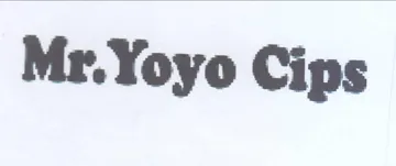 Mr. Yoyo Cips trademark logo
