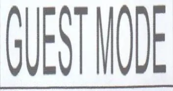 GUEST ODE trademark logo
