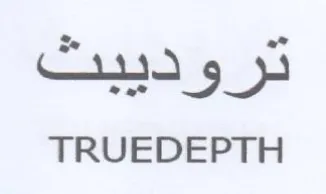 TRUEDEPTH تروديبث trademark logo