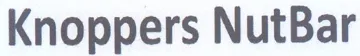 Knoppers NutBar trademark logo