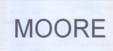 MOORE trademark logo