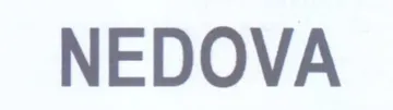 NEDOVA trademark logo