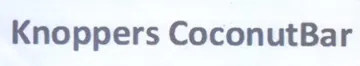 Knoppers CoconutBar trademark logo