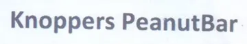 Knoppers PeanutBar trademark logo
