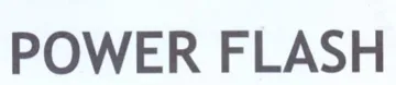 POWER FLASH trademark logo