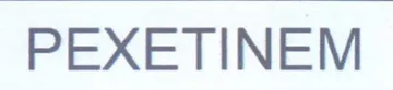 PEXETINEM trademark logo