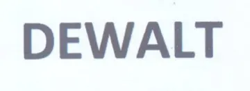 DEWALT trademark logo