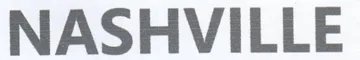 NASHVILLE trademark logo