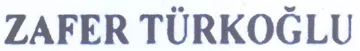 ZAFER TURKOGLU trademark logo