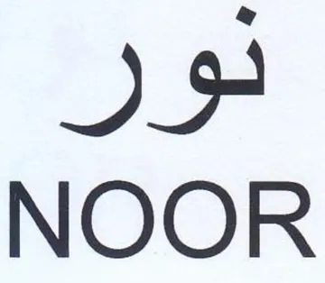 NOOR لور trademark logo
