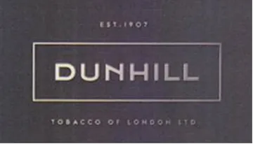 DUNHILL trademark logo