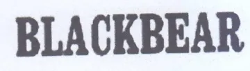 BLACKBEAR trademark logo