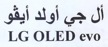 LG OLED evo trademark logo