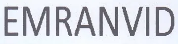 EMRANVID trademark logo