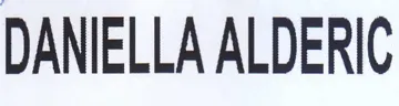 DANIELLA ALDERIC trademark logo