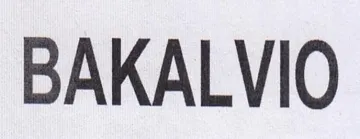 BAKALVIO trademark logo