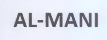 AL-MANI trademark logo