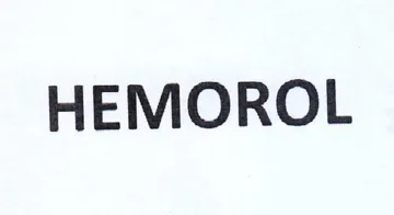 HEMOROL trademark logo