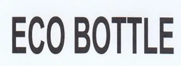 ECO BOTTLE trademark logo