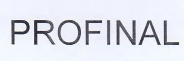 PROFINAL trademark logo
