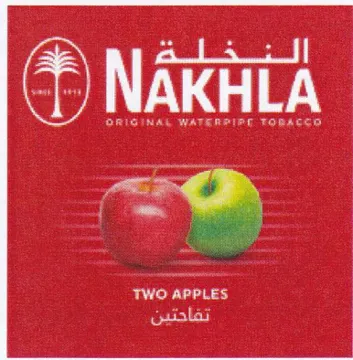 NAKHLA i oe trademark logo
