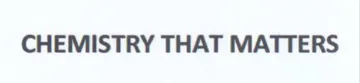CHEMISTRY THAT MATTERS trademark logo