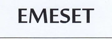 EMESET trademark logo