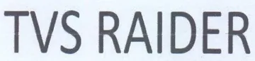 TVS RAIDER trademark logo