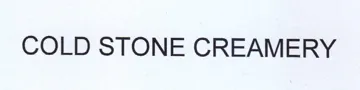 COLD STONE CREAMERY trademark logo