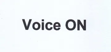 Voice ON trademark logo