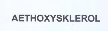AETHOXYSKLEROL trademark logo
