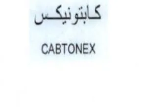 CABTONEX trademark logo