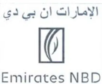 Emirates NBD الإمارات ان بي دي trademark logo
